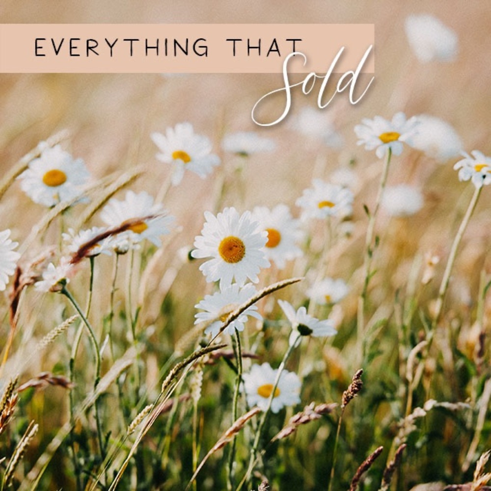 Everything beyond this point has sold 🌿